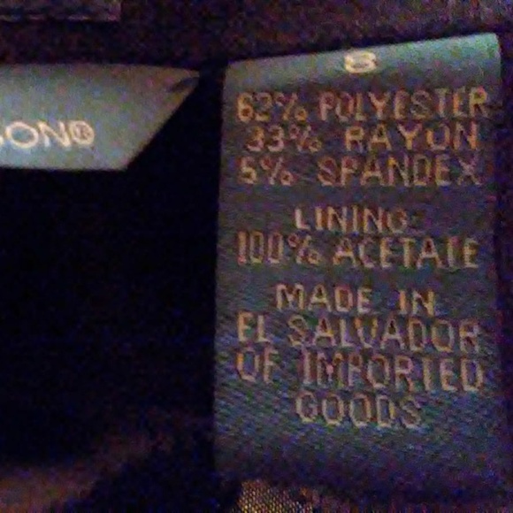 Lady's Size 8 Suit, Jacket and Slacks.  Never Worn - Picture 7 of 8